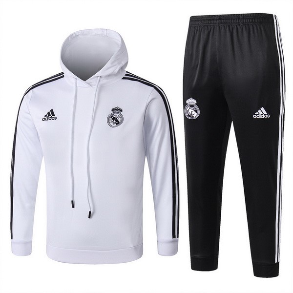 Chandal Del De Lana Niños Real Madrid 2018-2019 Blanco